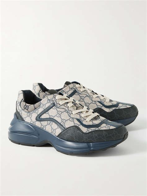 gucci sneakers with blue wolves|blue Gucci sneakers women.